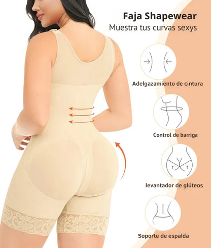Faja Colombiana Reductora Premium – Moldea, Realza y Da Confianza Todo el Día
